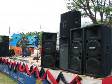 Forodhani free music stage